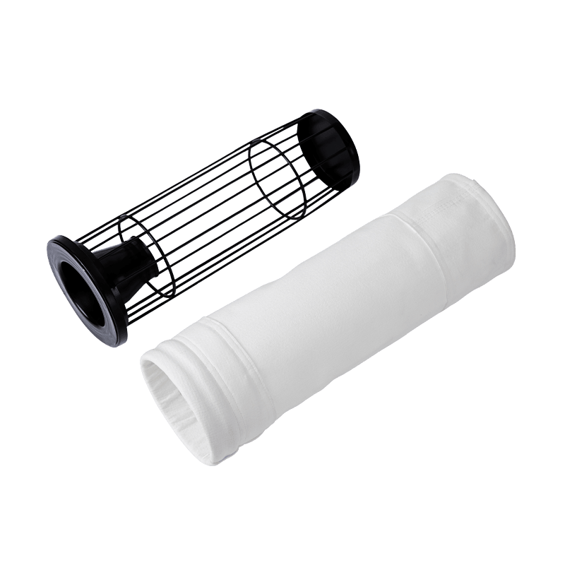 Sacs de filtre à membrane en feutre à aiguille en polyester PTFE