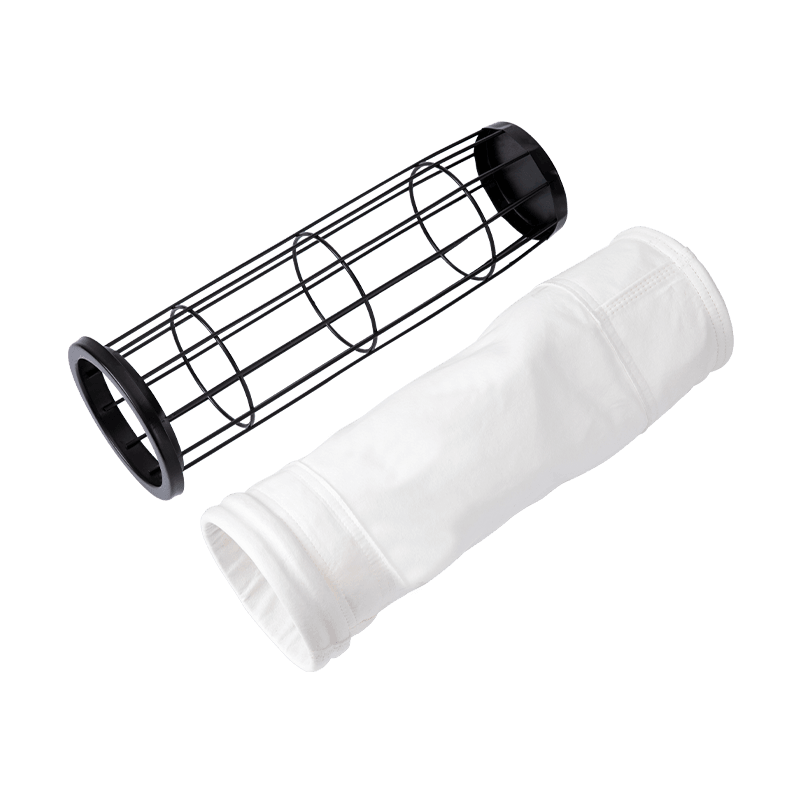 Sacs de filtre à membrane en feutre à aiguille en polyester PTFE