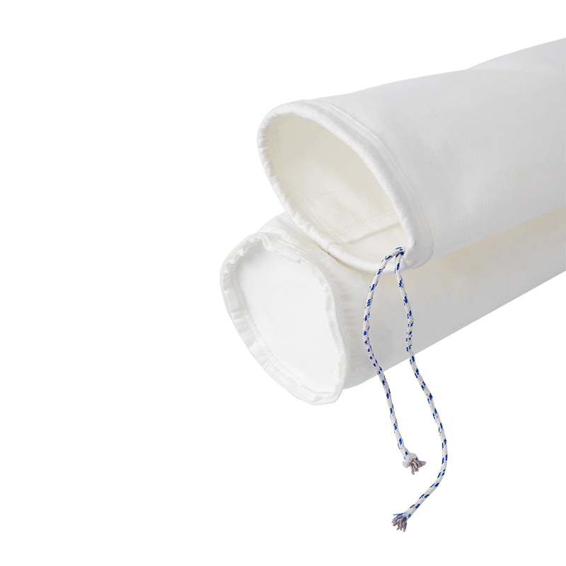 Sacs de filtre à membrane en feutre à aiguille en polyester PTFE